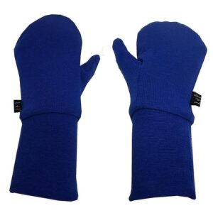 L&P MITAINES DE COTON MI-SAISON BLEU