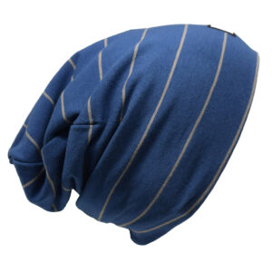 LP TUQUE DE COTON. ULTRA STYLÉE (BOSTON) (Bleu Urbain/Gris Terre)