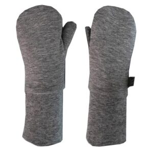 L&P MITAINES DE COTON MI-SAISON GRIS