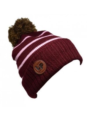 SOLDE L&P Tuque à pompon en tricot (aspen) BOURGOGNE