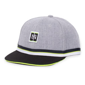 NANO GARÇON. CASQUETTE GRISE ET NOIR