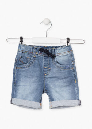 LOSAN PRINTEMPS/ÉTÉ GARÇON BASIC SHORT JEANS MOU BLEU 2 à 16 ANS