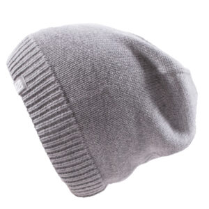 NANO PRINTEMPS TUQUE EN TRICOT GRIS PÂLE