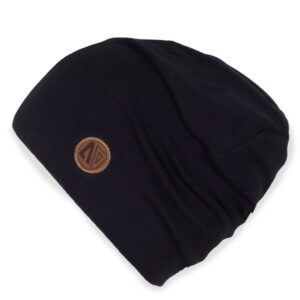 NANO PRINTEMPS TUQUE EN JERSEY NOIR
