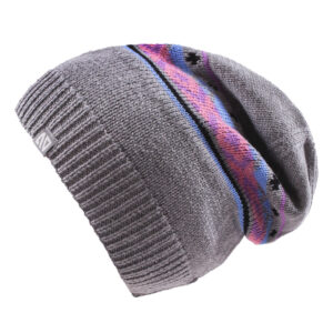 NANO PRINTEMPS TUQUE EN TRICOT GRISE