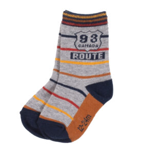 NANO BÉBÉ GARÇON. CHAUSSETTES AUTOUR DU FEU