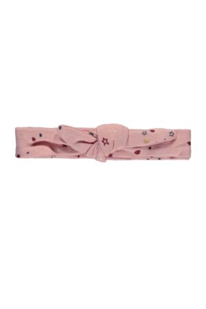 BAMPIDANO BÉBÉ FILLE BANDEAU ROSE PÂLE IMPRIMÉE