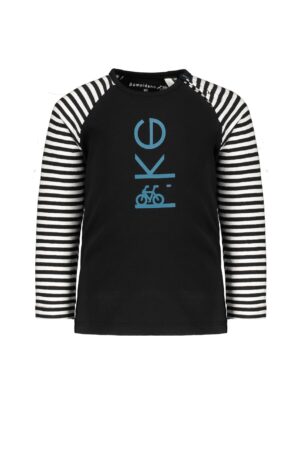 BAMPIDANO BÉBÉ GARÇON CHANDAIL MANCHE LONGUE NOIR RAYER