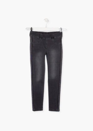 LOSAN GRANDE FILLE Jegging à bande noir