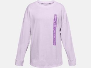 UNDER ARMOUR FILLE Chandail manches longues WordmarkBrand lilas