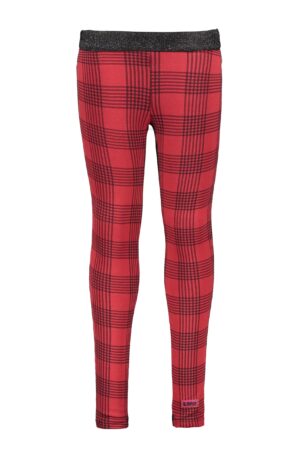 B.NOSY FILLE Pantalon à damier rouge
