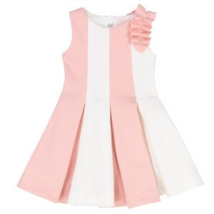 DEUX PAR DEUX ROBE NÉOPRÈNE 2 TONS, FILLE