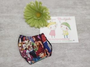 MASQUE FAIT PAR UNE MAMAN (PRINCESSE)