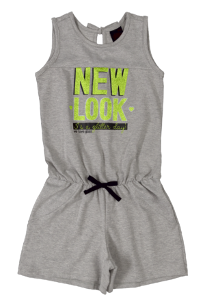 GLOSS PETITE FILLE. une pièce gris