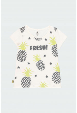 BOBOLI FILLE ORGANIC FRUIT chandail ananas