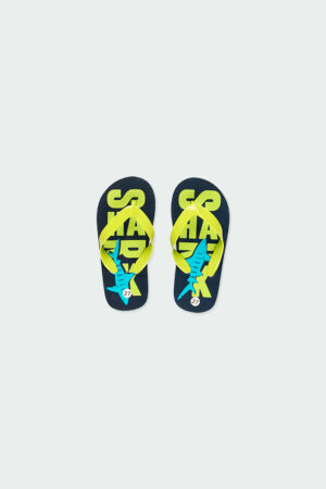 BOBOLI ÉTÉ GARÇON. SAVE THE SHARKS Tong (gougoune) motif requin