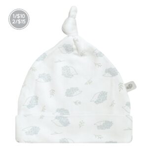 *PERLIMPINPIN Bonnet à noeud bambou - HÉRISSONS