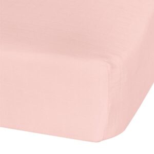 PERLIMPINPIN Drap contour en mousseline de coton - rose