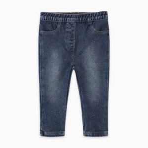 TUCTUC PRINTEMPS FILLE  BASIC JEGGING BLEU FONCÉ 7 À 14 ANS