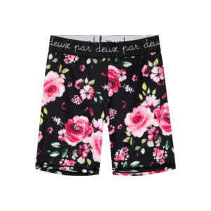 DEUX PAR DEUX Vintage romantique SHORT SPORT FLEURIT