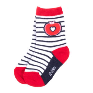 NANO BÉBÉ FILLE. PETITE POMME CHAUSSETTES