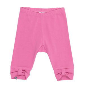 NANO BÉBÉ FILLE. MINI PLAGE TROPICALE LEGGING CAPRI ROSE