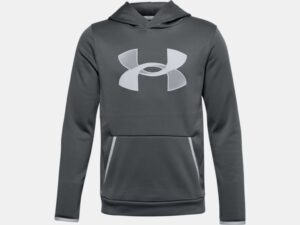 UNDER ARMOUR SOLDE GARÇON hoodie Fleece® Big Logo pour garçon gris