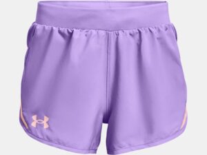 UNDER ARMOUR SOLDE FILLE Short UA Fly-By VIOLET