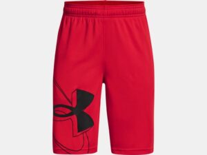 UNDER ARMOUR GARÇON short UA Prototype 2.0 SSZ rouge