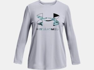 UNDER ARMOUR FILLE Haut à manches longues UA Tech™ Graphic Print Fill Big Logo pour fille