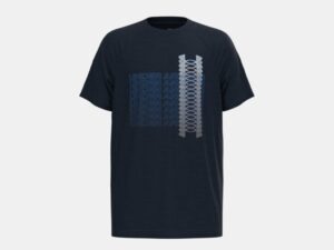 UNDER ARMOUR SOLDE GARÇON t-shirt UA Tech™ Gradient Wordmark marine