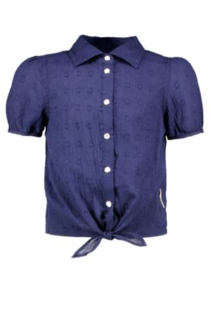 B.NOSY FILLE. HAUT CHEMISIER BLEU