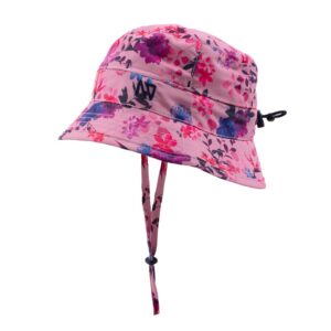 NANO COLLECTION VACANCES SABA CHAPEAU UV ROSE IMPRIMÉ