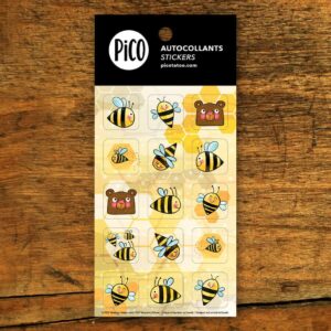 PICO AUTOCOLLANTS Les abeilles ouvrières