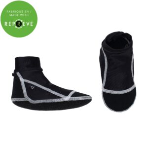 DEUX PAR DEUX On se jette à l'eau CHAUSSONS D'EAU NOIRS, UNISEXE