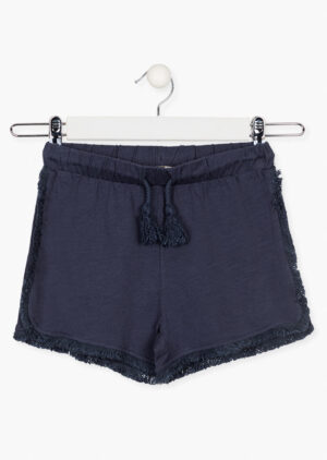 LOSAN PRINTEMPS/ÉTÉ FILLE. GRANDE FILLE SHORT LEGÉ MARINE