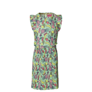 QUAPI PRINTEMPS TROPICAL ROBE FLUITÉE