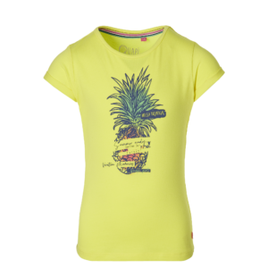 QUAPI PRINTEMPS TROPICAL T-SHIRT JAUNE