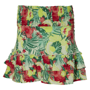 QUAPI PRINTEMPS TROPICAL JUPE IMPRIMÉE