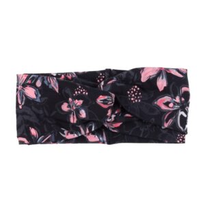 *NANO PRINTEMPS 2021 BANDEAU EN JERSEY FLEURIT FLEURIT MAUVE