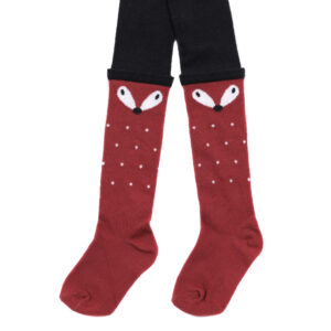 NANO BÉBÉ FILLE. PETIT RENARD COLLANT