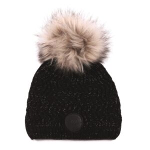 NANO HIVER TUQUE À POMPON NOIR