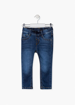 LOSAN AUTOMNE GRAND GARÇON BASIC JEANS BLEU FONCÉ 8 À 16 ANS