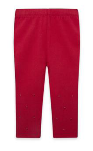 TUCTUC FILLE. BASIC LEGGING ROUGE