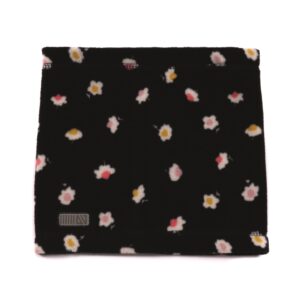 NANO HIVER FOULARD POLAR NOIR FLEURIT
