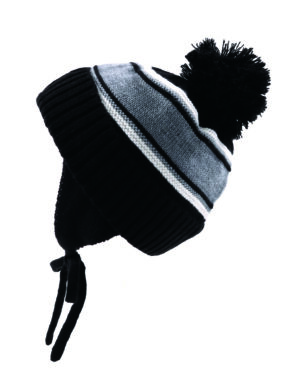 PELUCHE & TARTINE TUQUE TRICOT AVEC CORDON 6/12 MOIS À 12/24 MOIS GABI