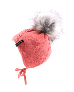 PELUCHE & TARTINE TUQUE TRICOT AVEC CORDON 6/12 MOIS À 2/5Y NAOMI