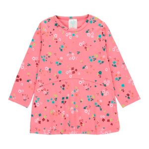 BOBOLI AUTOMNE 2021 LEWIS AND HARRIS ROBE ROSE IMPRIMÉE