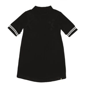 NANO NOEL FILLE. ROBE COURTE NOIR