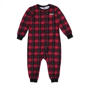 NANO BÉBÉ PYJAMA UNE PIÈCE CAREAUTÉ ROUGE ET NOIR